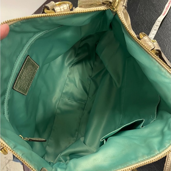 Coach Poppy “Pop-C” Graffiti Glam tote - Picture 12 of 13